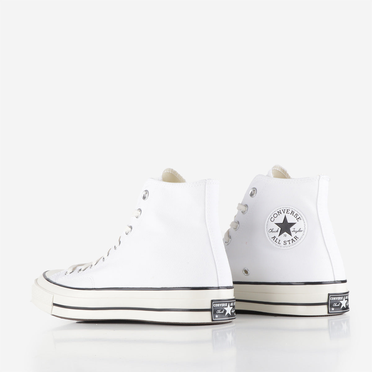 Converse Chuck Taylor 70 'Vintage Canvas' Hi Shoes - White/Black/Egret ...