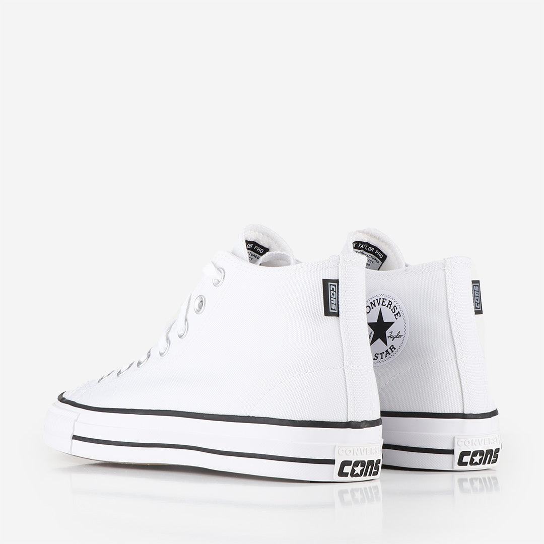 Converse Chuck Taylor All Star Pro 'Summer' Shoes, White White Black, Detail Shot 3