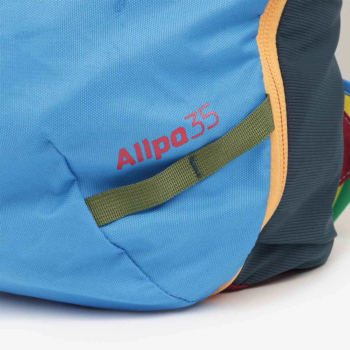 main Cotopaxi Allpa 35L Travel Pack, Del Día, Detail Shot 9
