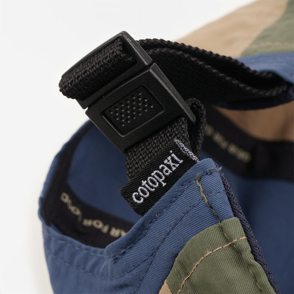 Cotopaxi Tech 5-Panel Hat, Fjord Deep Sea, Detail Shot 4