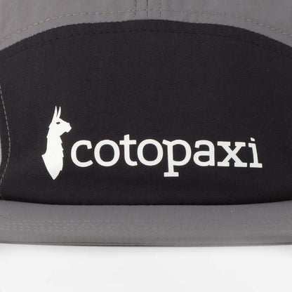 Cotopaxi Tech 5-Panel Hat, Black, Cinder, Detail Shot 2