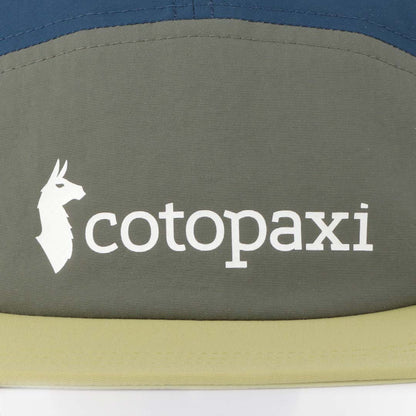 Cotopaxi Tech 5-Panel Hat, Fatigue, Lemongrass, Detail Shot 2