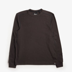 thumbnail Danner Santiam Waffle Long Sleeve T-Shirt, Black, Detail Shot 1