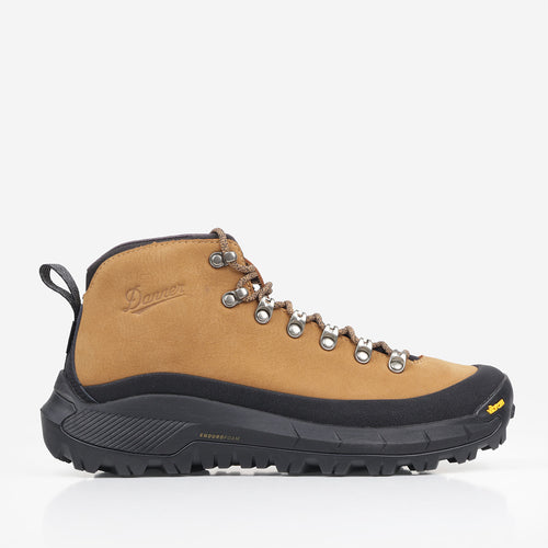 Danner MTN45 Mid GTX Boots in Bone Brown, side view
