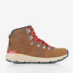thumbnail Danner Mountain 600 Leaf GTX Boots - D Standard Fit, Grizzly Brown Rhodo Red, Detail Shot 1