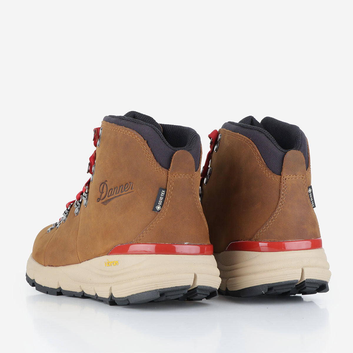 Danner Mountain 600 Leaf GTX Boots - D Standard Fit, Grizzly Brown Rhodo Red, Detail Shot 3