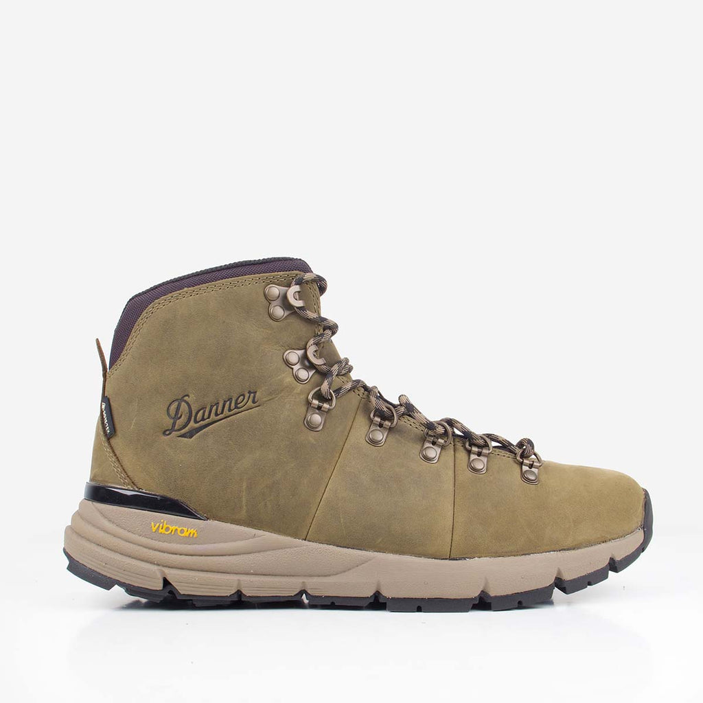 Danner Mountain 600 Leaf GTX Boots - D Standard Fit, Olive Timberwolf, Detail Shot 1