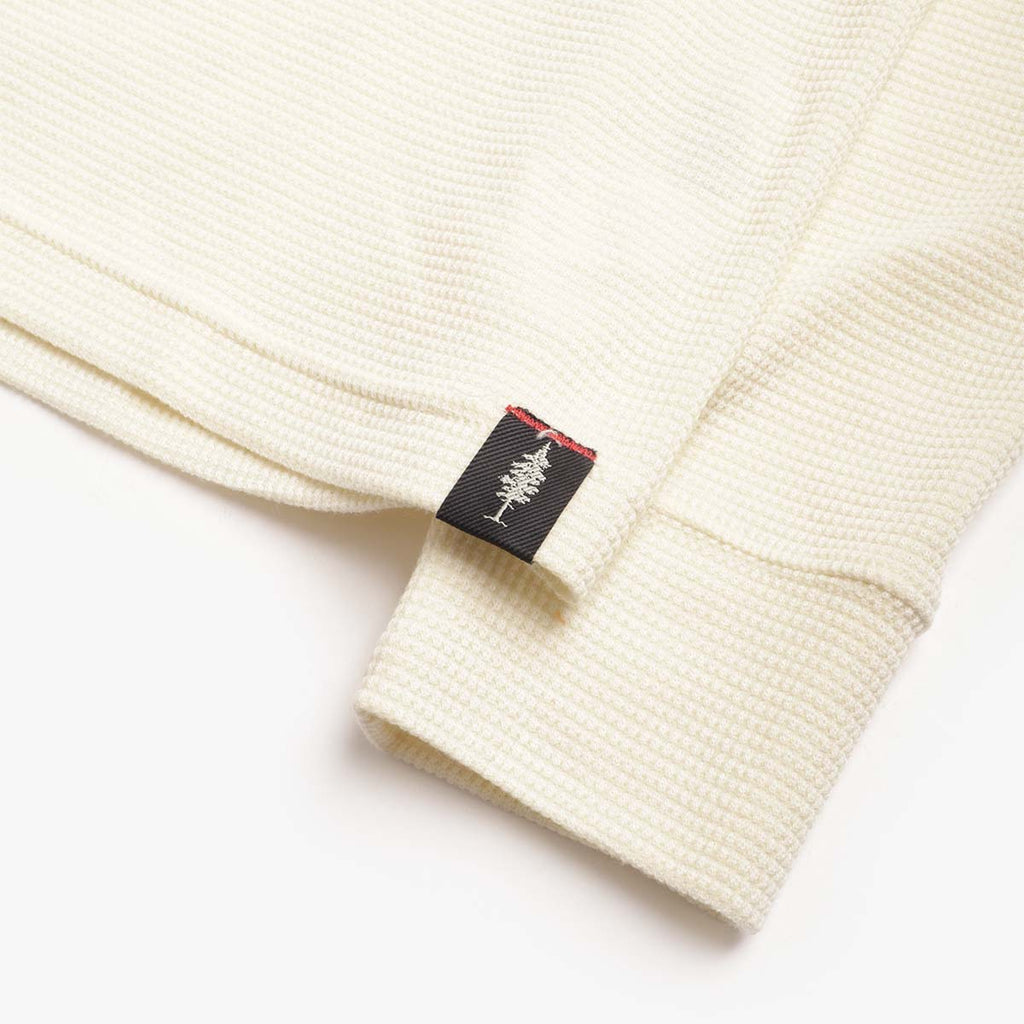 Danner Santiam Waffle Long Sleeve T-Shirt, Turtledove, Detail Shot 4