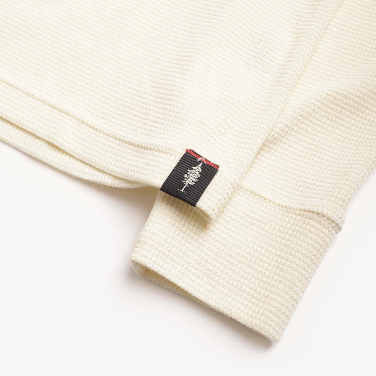 Danner Santiam Waffle Long Sleeve T-Shirt, Turtledove, Detail Shot 4