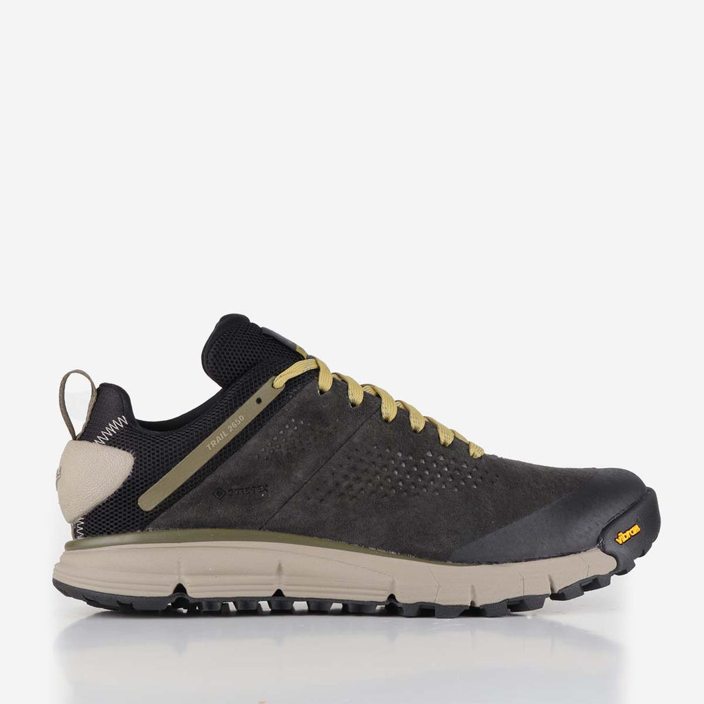 Danner Trail 2650 3" GTX Shoes - D Standard Fit, Black Olive Flax Yellow GTX, Detail Shot 1