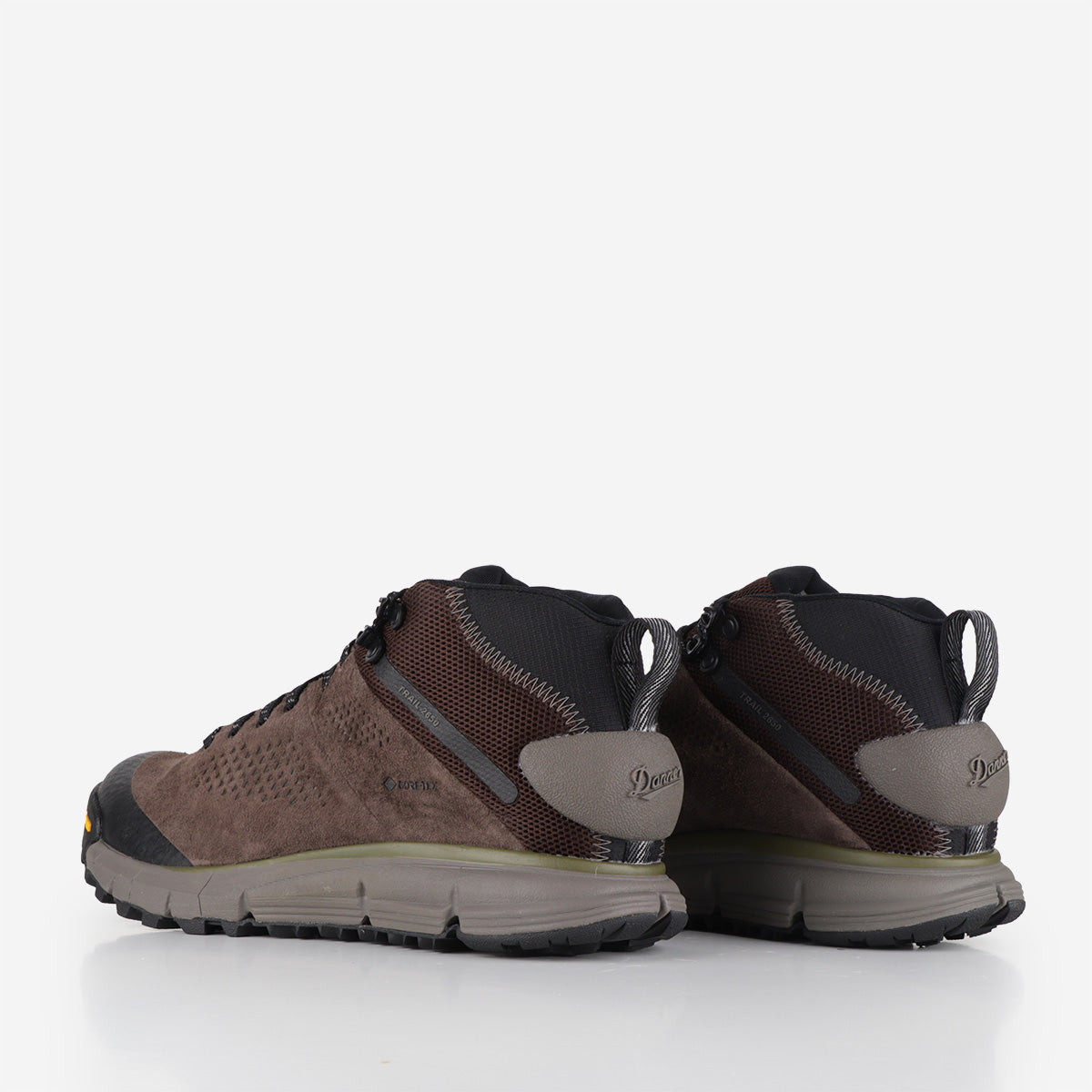 Danner Trail 2650 Mid 4" GTX Boots - D Standard Fit, Brown Military Green GTX, Detail Shot 3