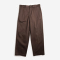 Dickies 247 Loose Work Pant, Dark Brown, Detail Shot 1