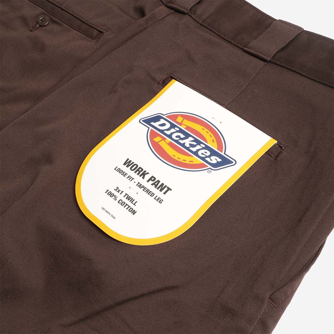 Dickies 247 Loose Work Pant, Dark Brown, Detail Shot 4