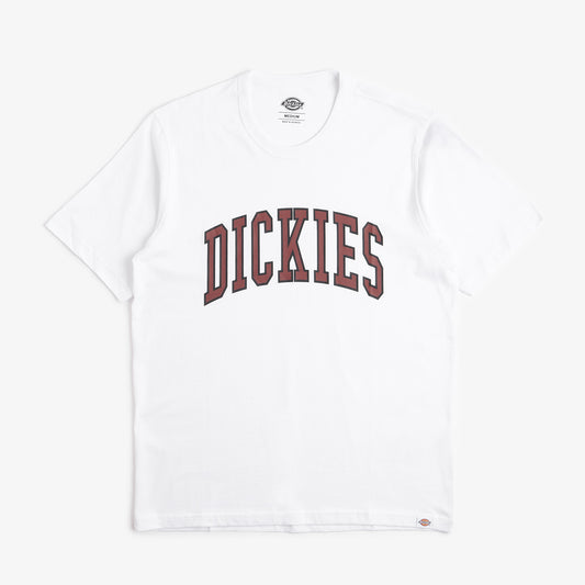 Dickies Aitkin T-Shirt, White Fired, Detail Shot 1