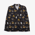 Dickies Bettles AOP Shirt, Black, Detail Shot 1