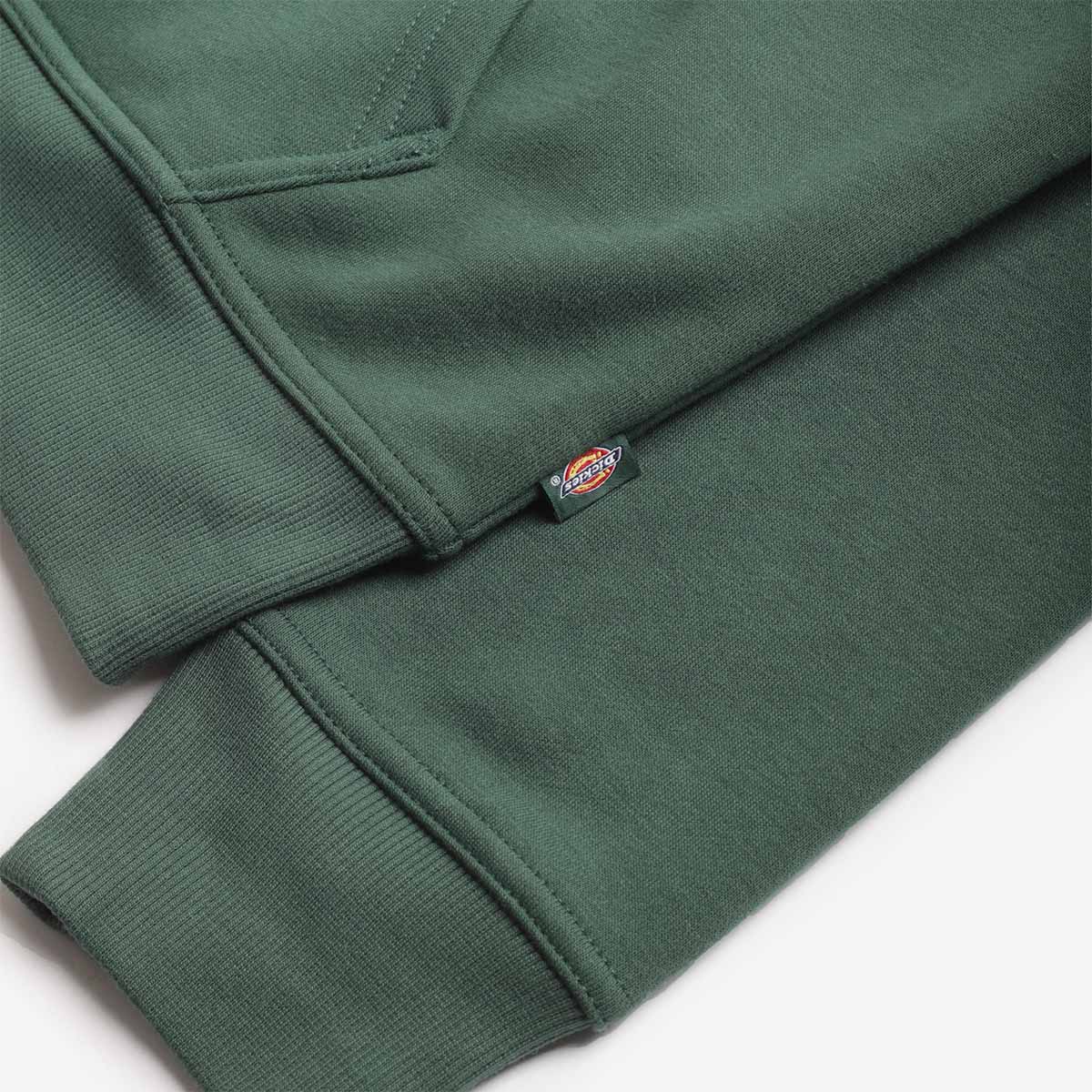 main Dickies Bolivar Full Zip Hoodie, Pine Needle Green, Detail Shot 6