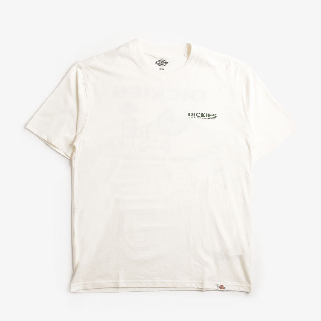 Dickies Burns T-Shirt, Egret, Detail Shot 2