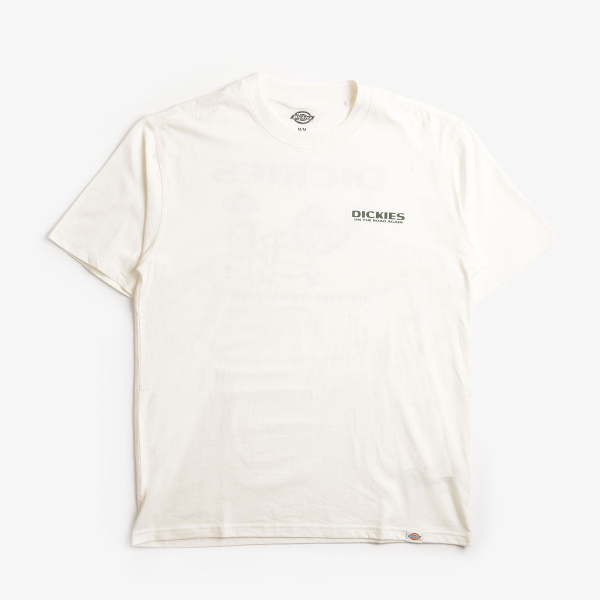 Dickies Burns T-Shirt, Egret, Detail Shot 2