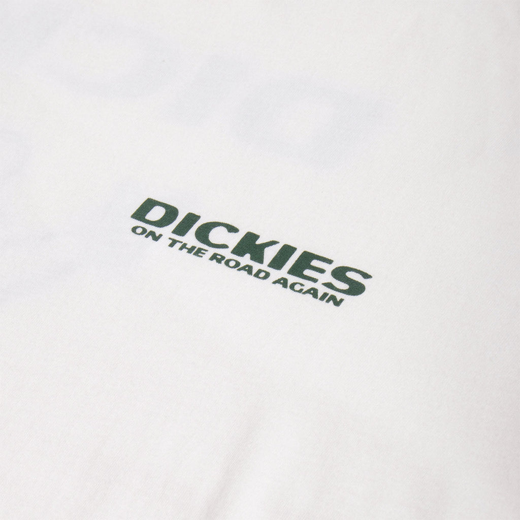 Dickies Burns T-Shirt, Egret, Detail Shot 3