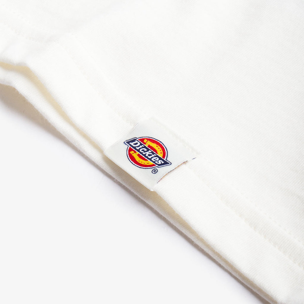 Dickies Burns T-Shirt, Egret, Detail Shot 4