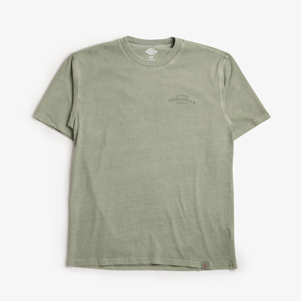 Dickies Christiana GD T-Shirt, Sea Spray, Detail Shot 1