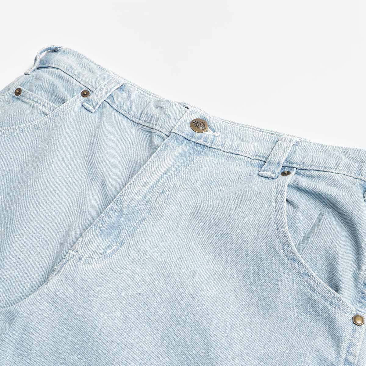 Dickies Garyville Denim Shorts, Vintage Blue, Detail Shot 2