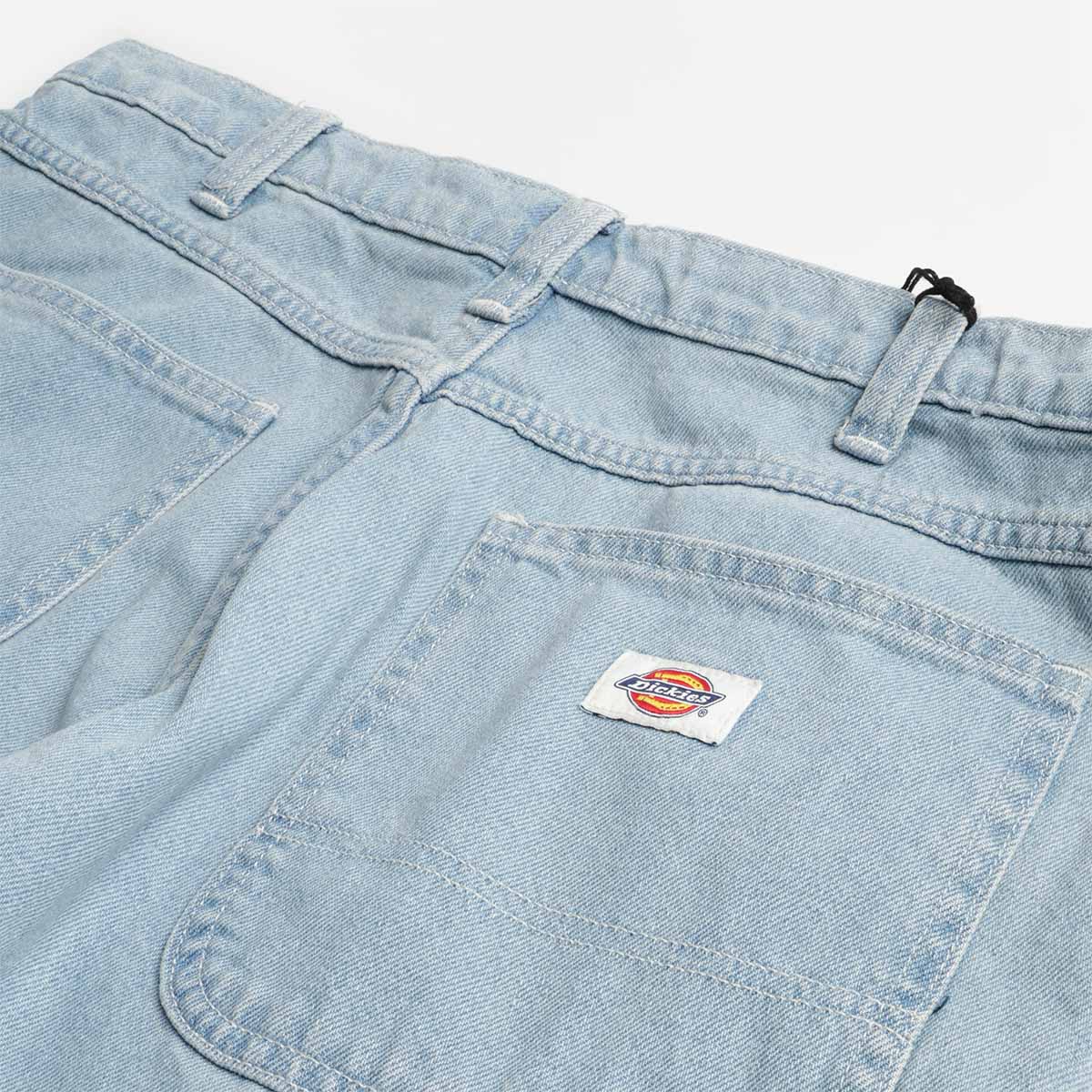 Dickies Garyville Denim Shorts, Vintage Blue, Detail Shot 5