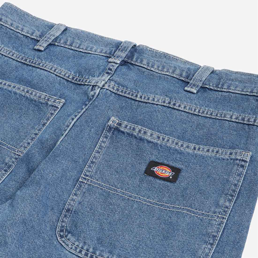 Dickies Garyville Denim Trousers, Classic Blue, Detail Shot 2