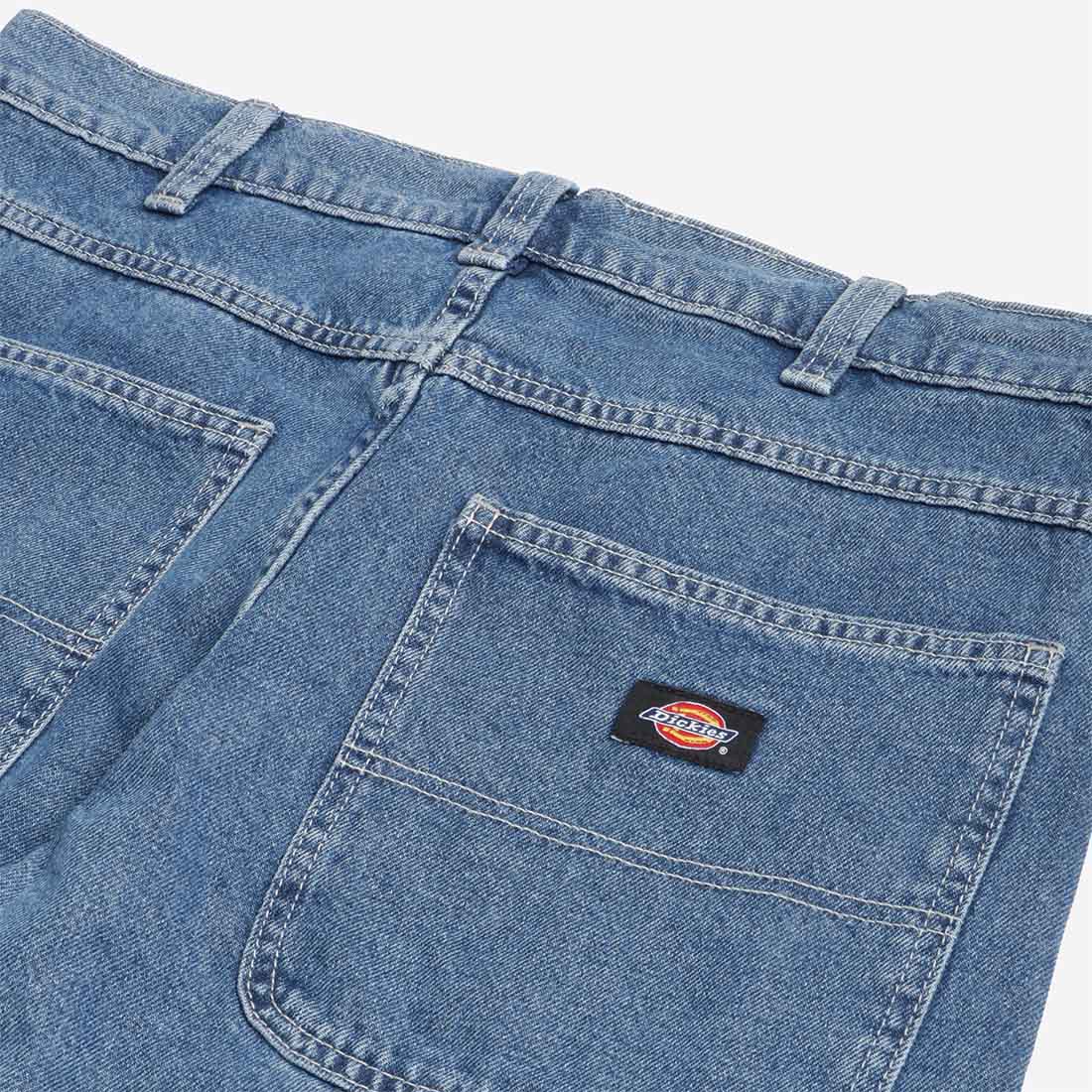 Dickies Garyville Denim Trousers, Classic Blue, Detail Shot 2