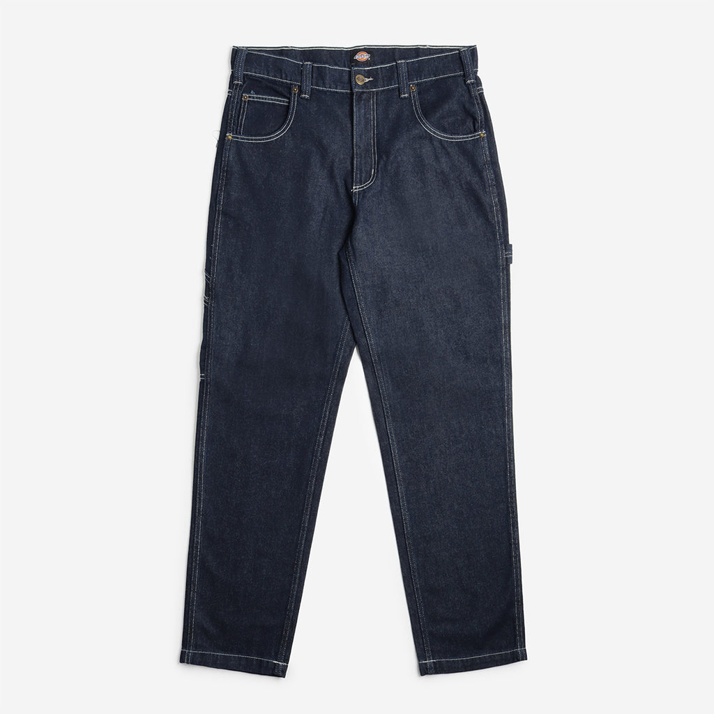 Dickies Garyville Denim Trousers, Rinsed, Detail Shot 1