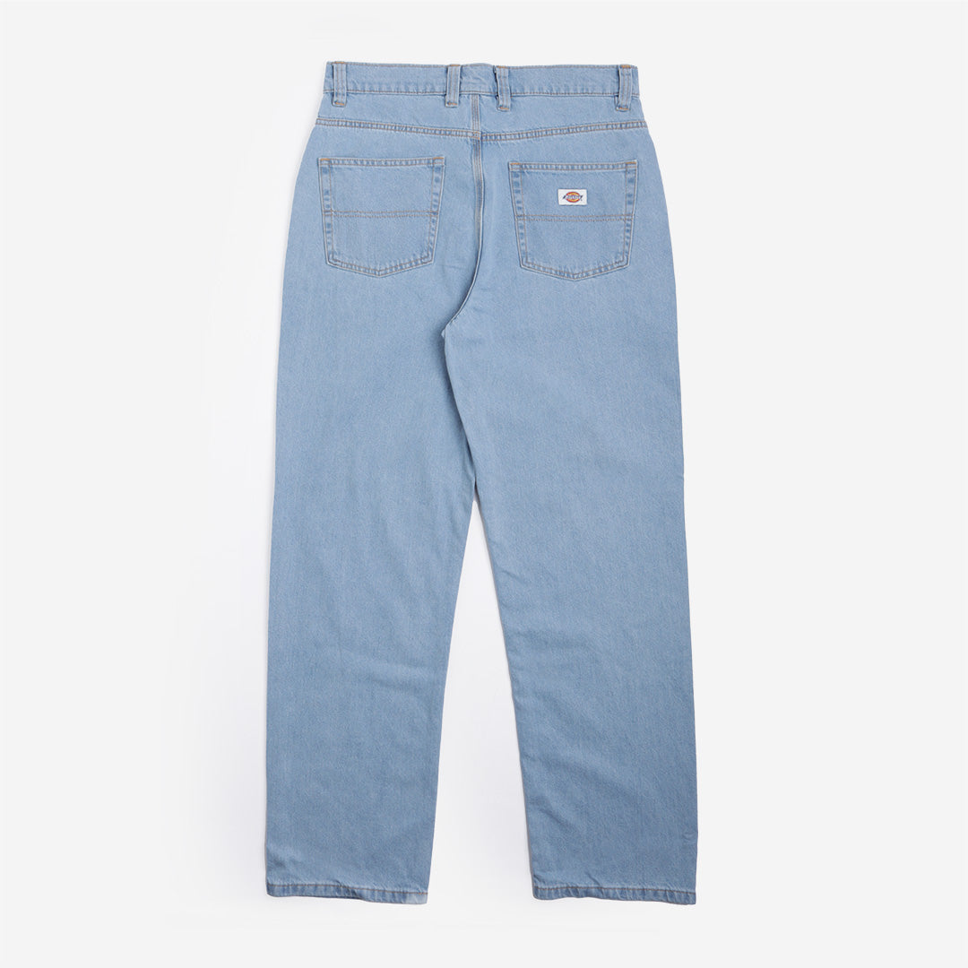 Dickies Thomasville Denim Trousers, Vintage Blue, Detail Shot 3