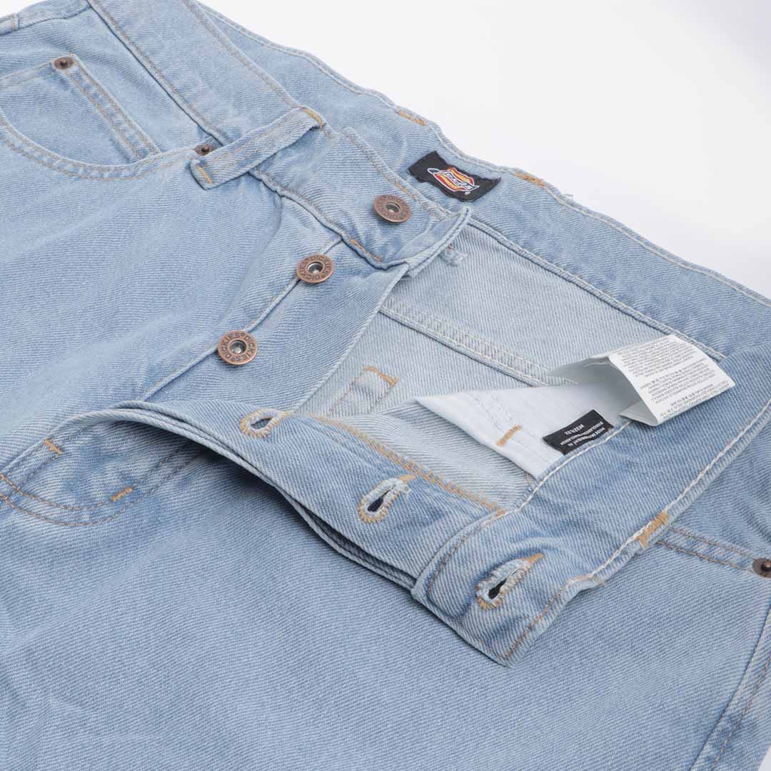 Dickies Thomasville Denim Trousers, Vintage Blue, Detail Shot 5