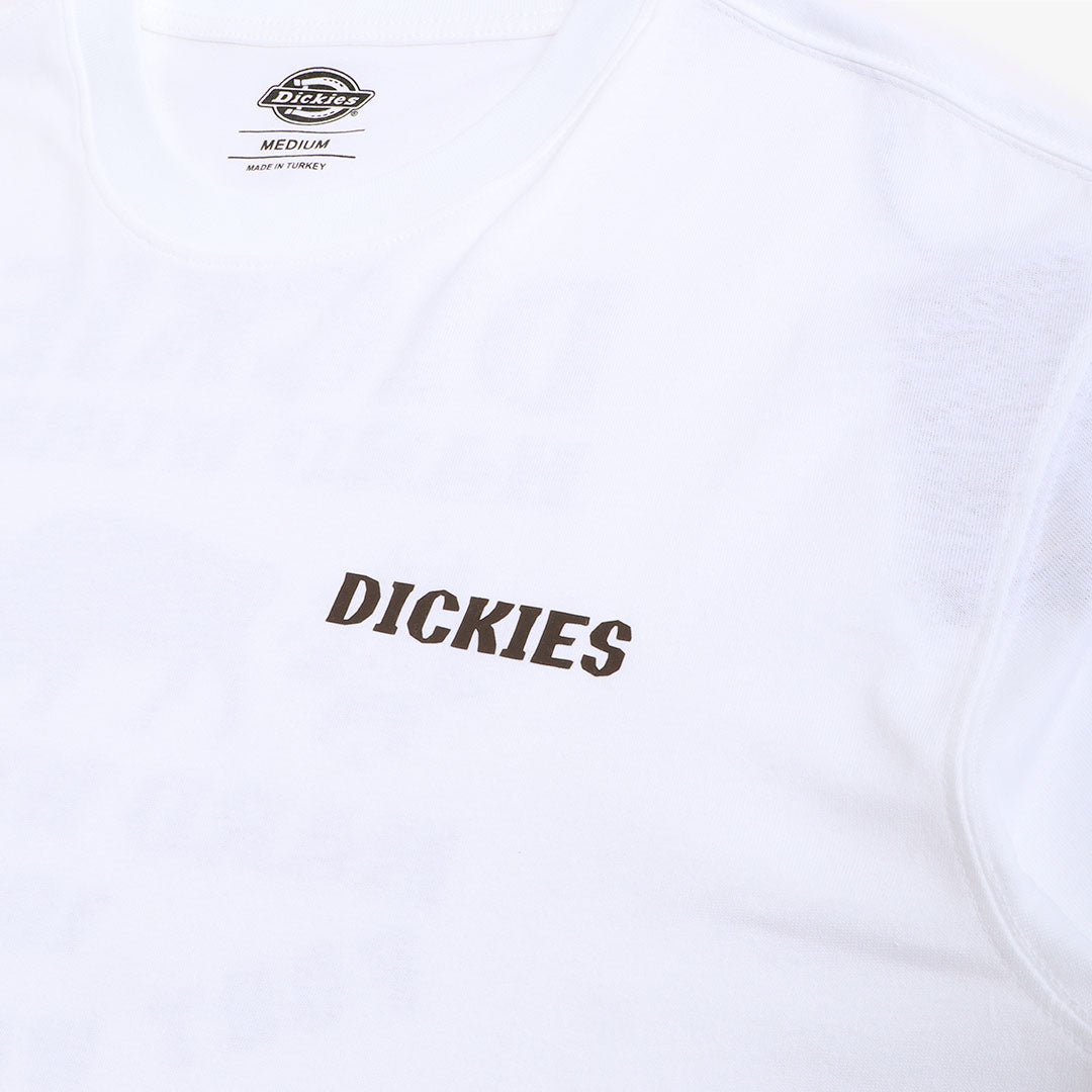 Dickies Hays T-Shirt, White, Detail Shot 3