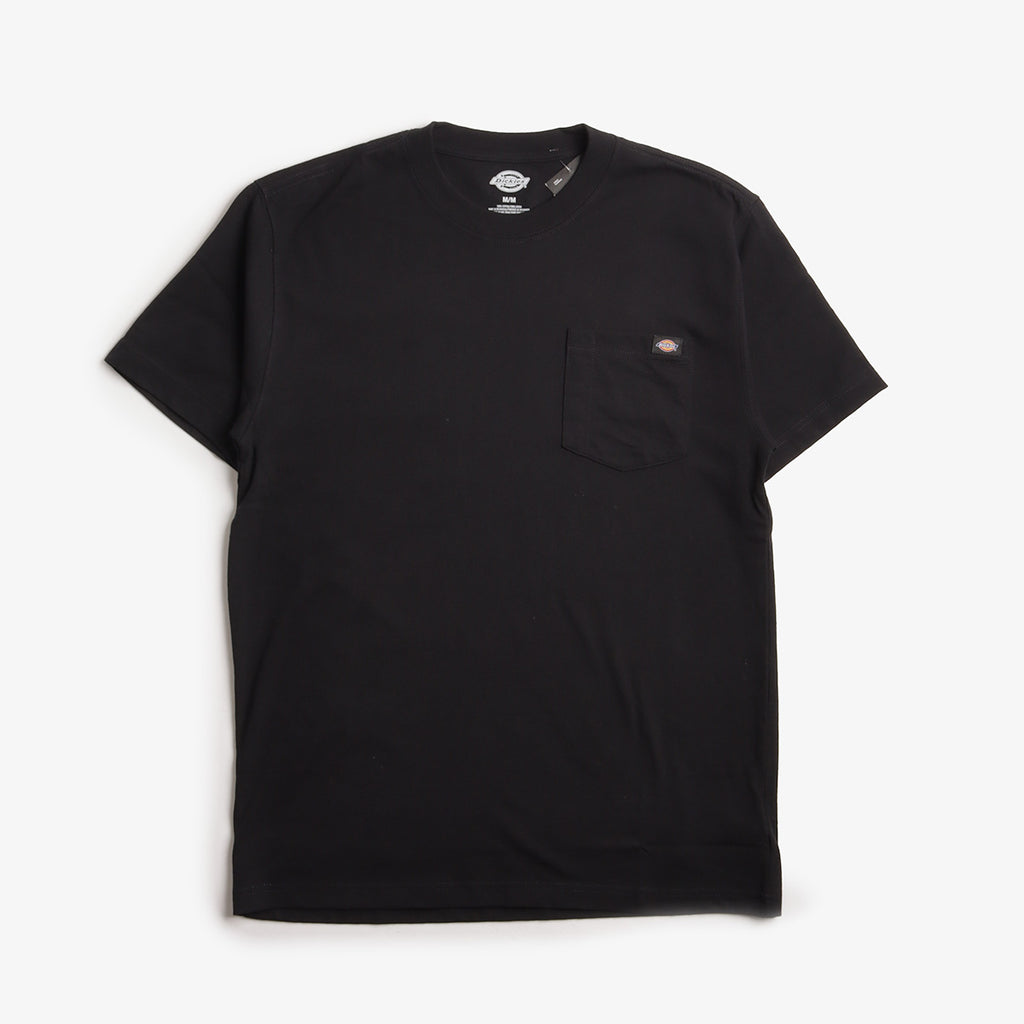 Dickies Heavyweight Pocket T-Shirt, Black, Detail Shot 1