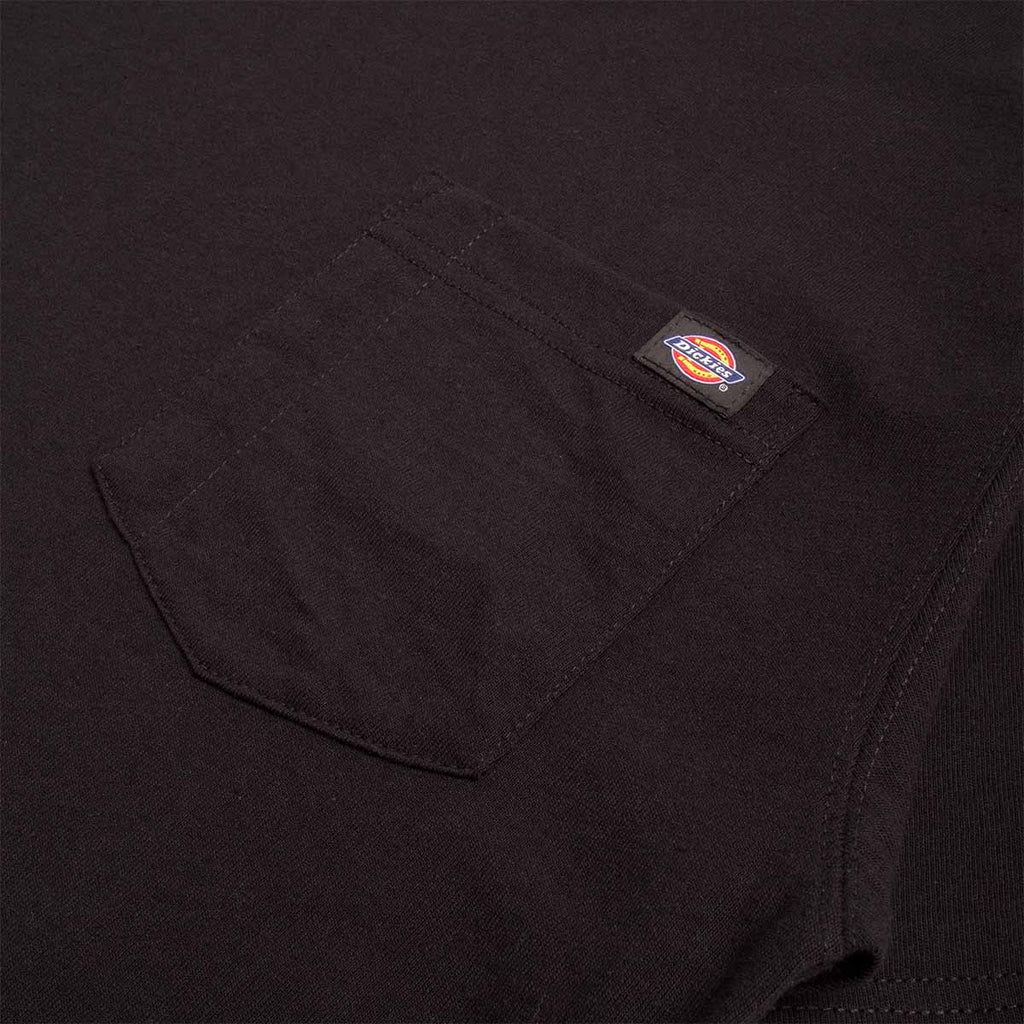 Dickies Heavyweight Pocket T-Shirt, Black, Detail Shot 2
