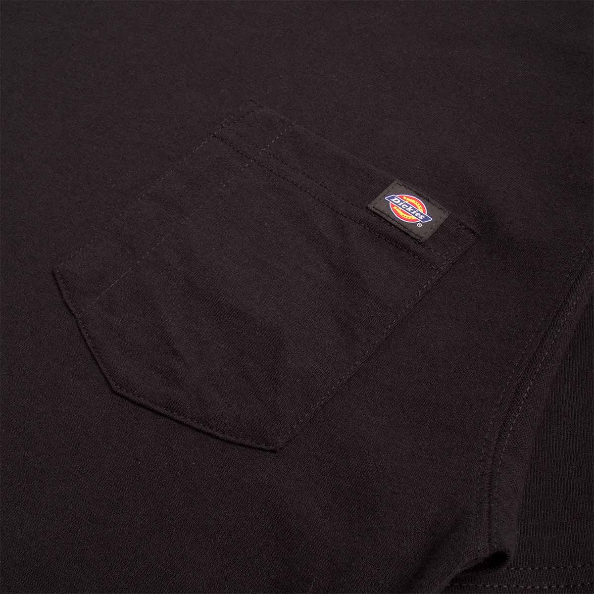 main Dickies Heavyweight Pocket T-Shirt, Black, Detail Shot 2