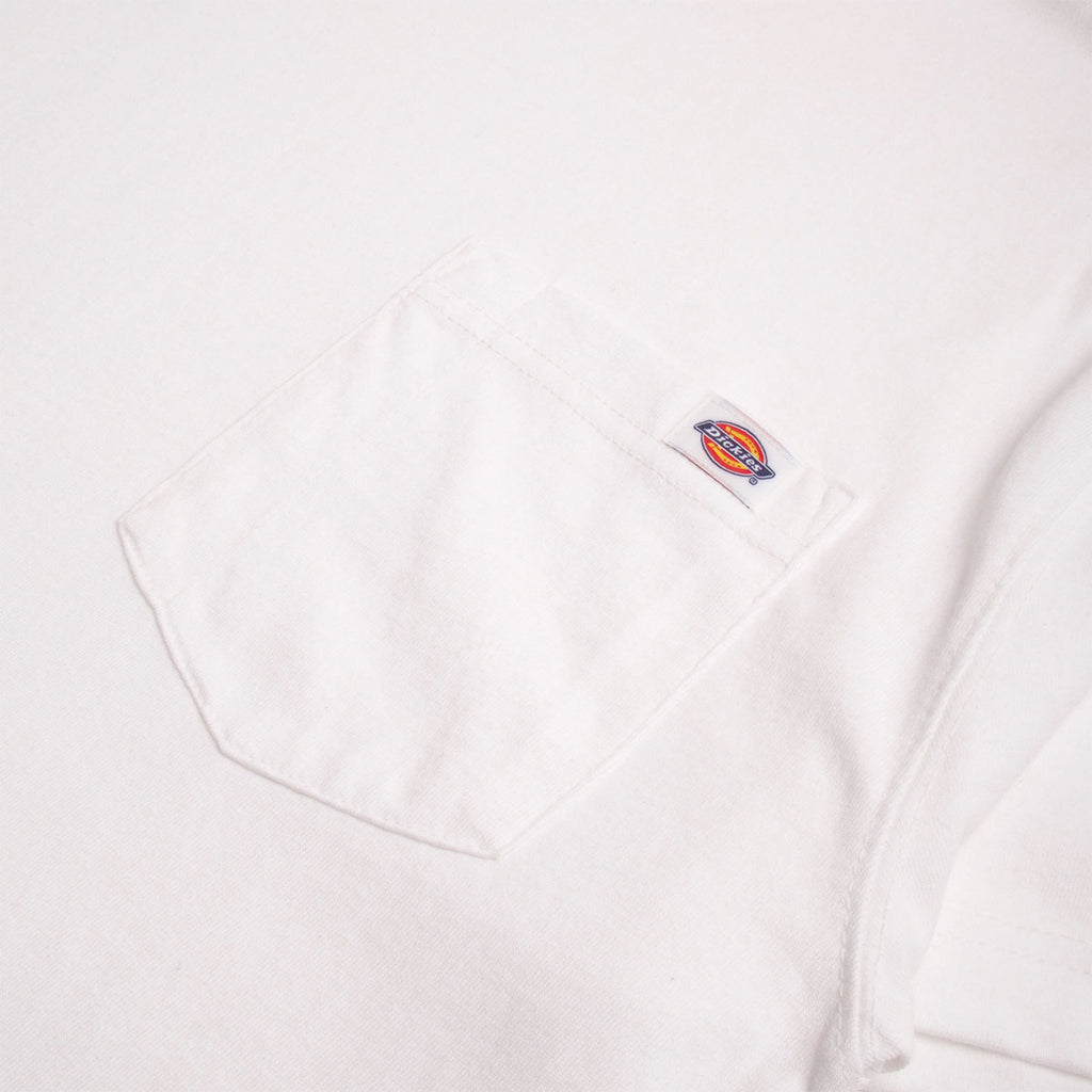 Dickies Heavyweight Pocket T-Shirt, White, Detail Shot 2