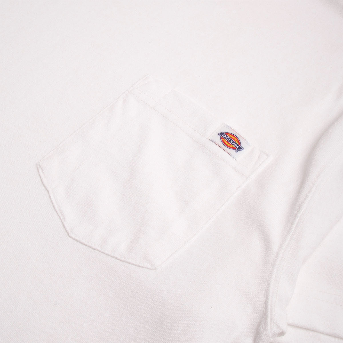 Dickies Heavyweight Pocket T-Shirt, White, Detail Shot 2