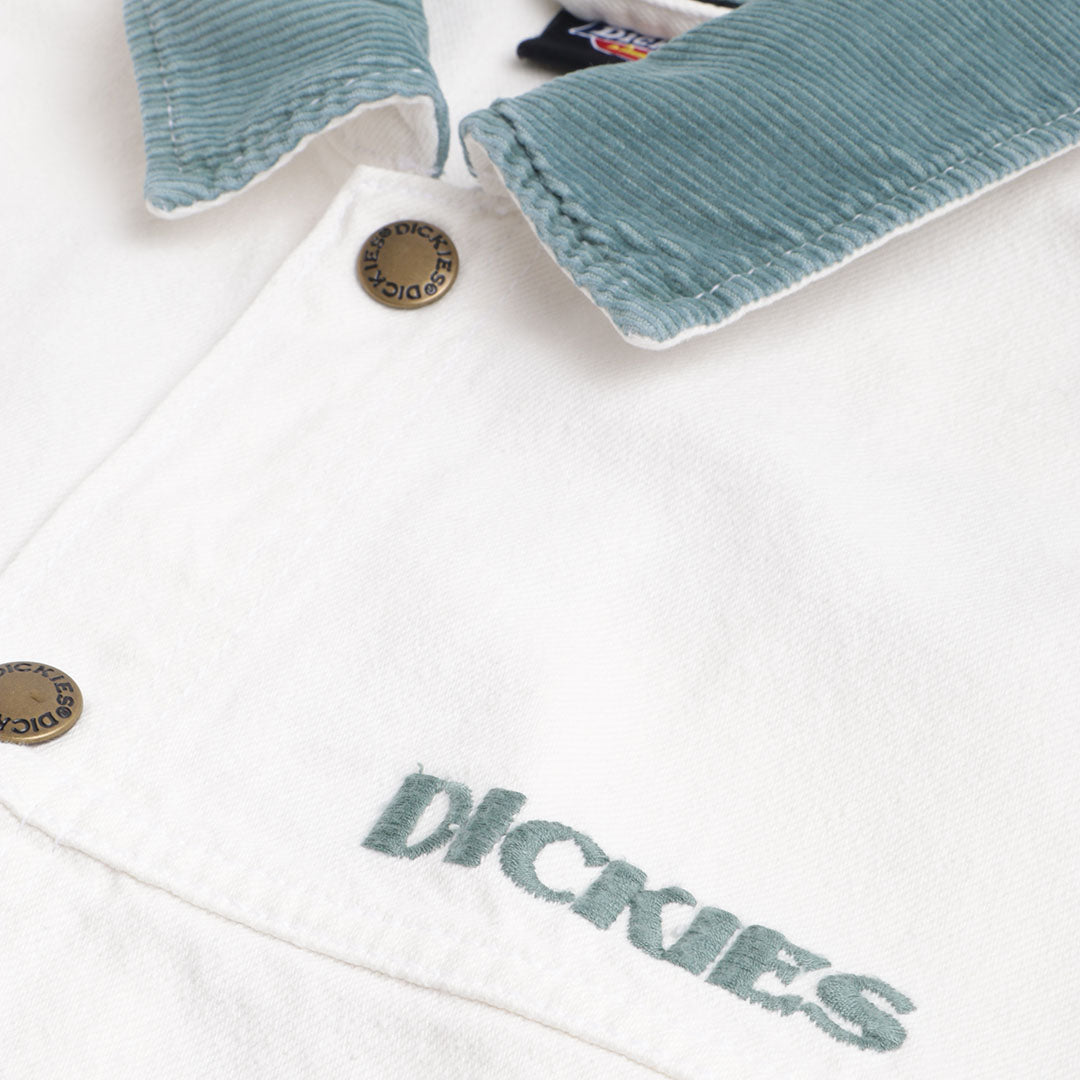 Dickies Herndon Jacket, White, Detail Shot 3