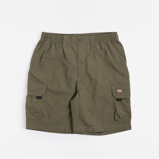 Dickies Jackson Cargo Shorts, Military Green, Detail Shot 1