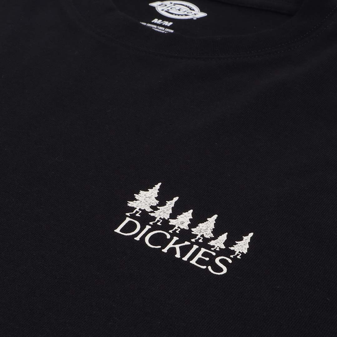Dickies Kenbridge Long Sleeve T-Shirt, Black, Detail Shot 6