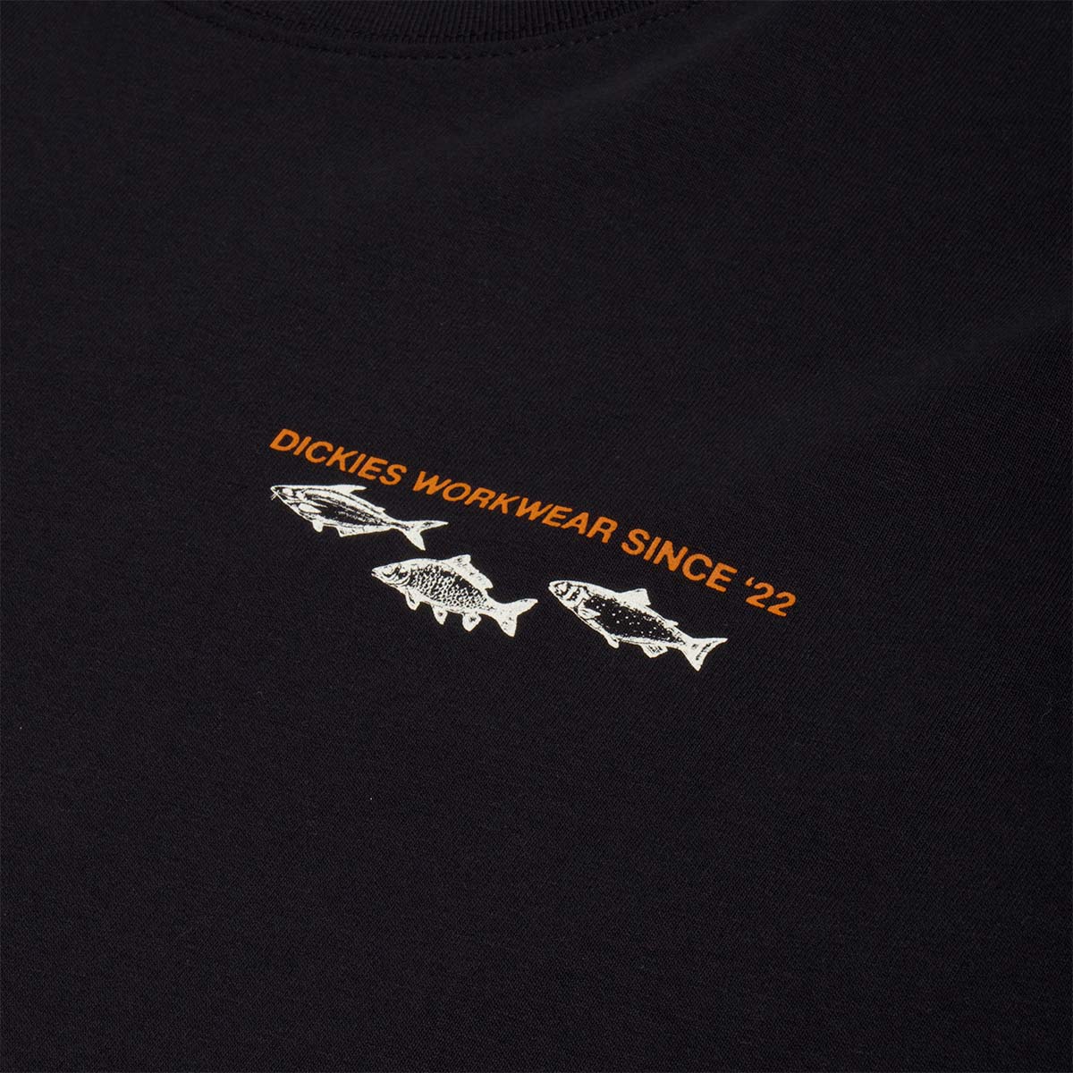 Dickies Laryville T-Shirt, Black, Detail Shot 3