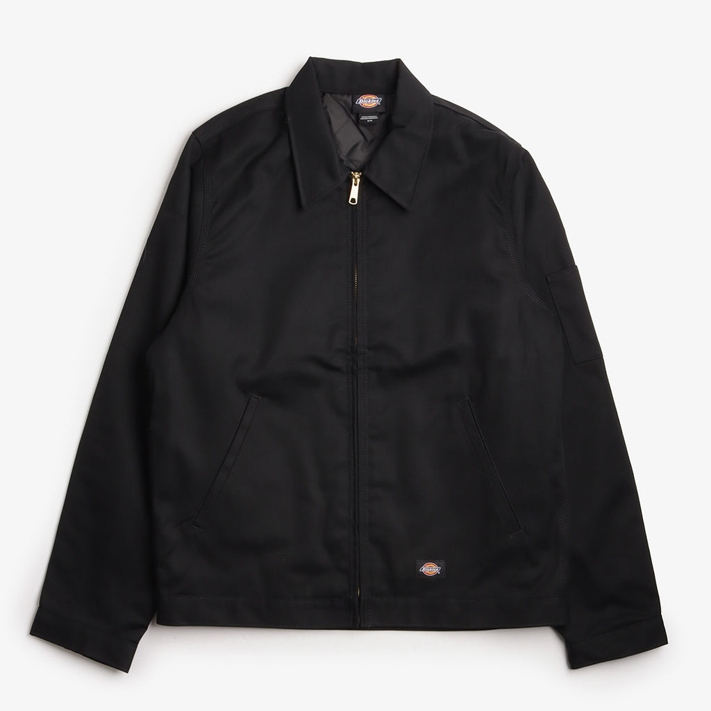 Dickies Lined Eisenhower Jacket, Black, Detail Shot 1
