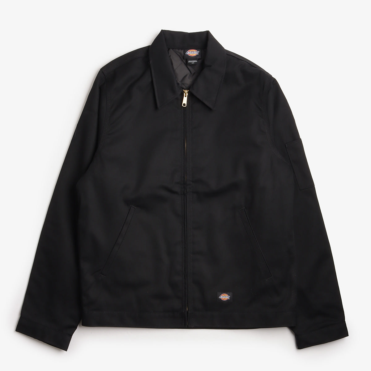 Dickies Lined Eisenhower Jacket, Black, Detail Shot 1