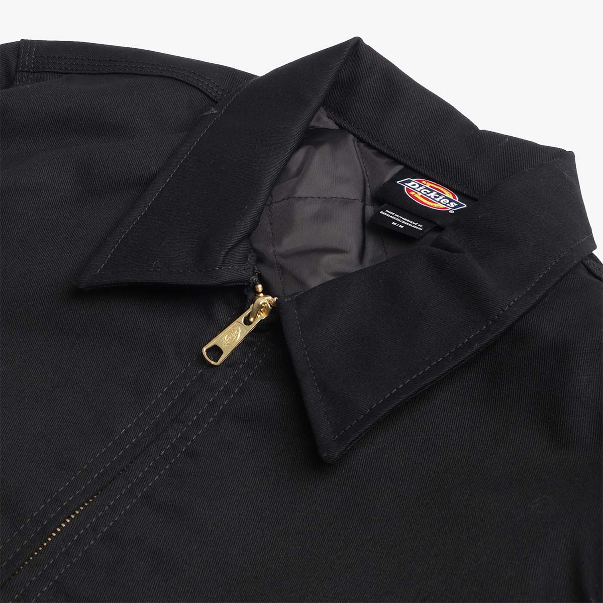 Dickies Lined Eisenhower Jacket, Black, Detail Shot 3