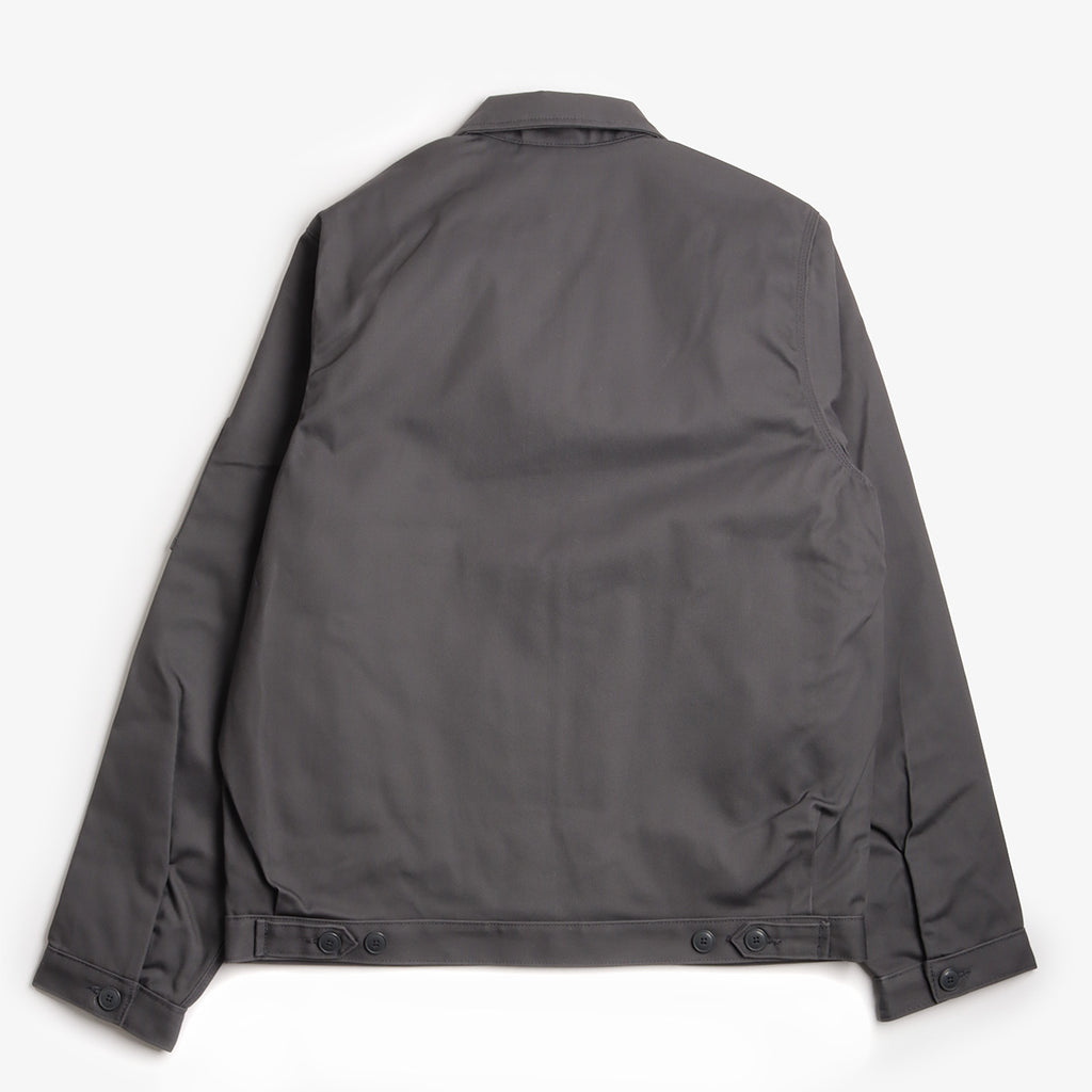 Dickies Lined Eisenhower Jacket, Charcoal Grey, Detail Shot 2
