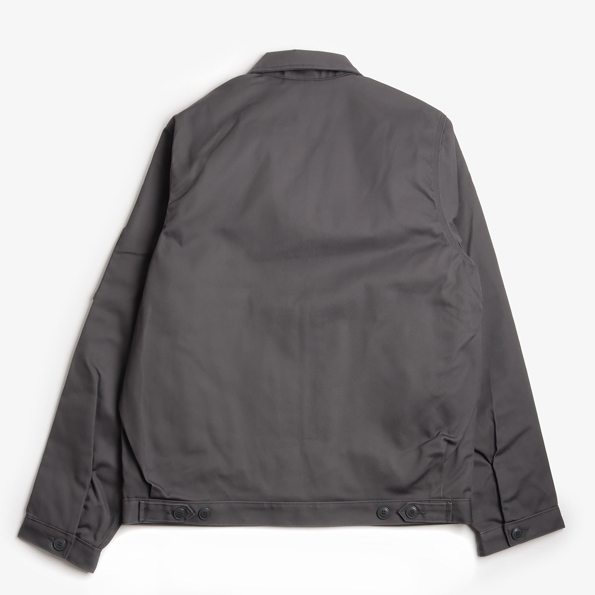 main Dickies Lined Eisenhower Jacket, Charcoal Grey, Detail Shot 2