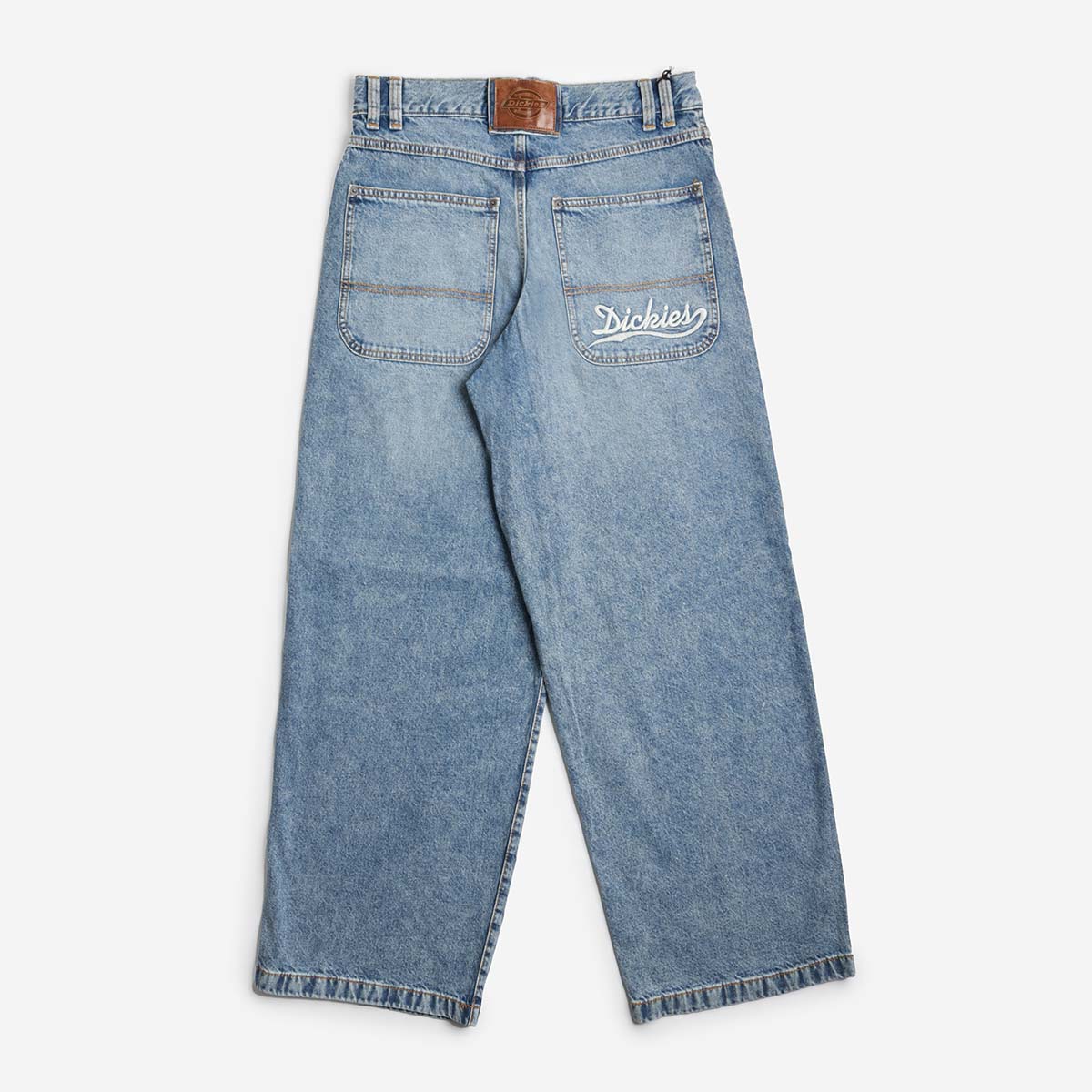 Dickies Loose Wave Denim Jeans, Light Blue, Detail Shot 3