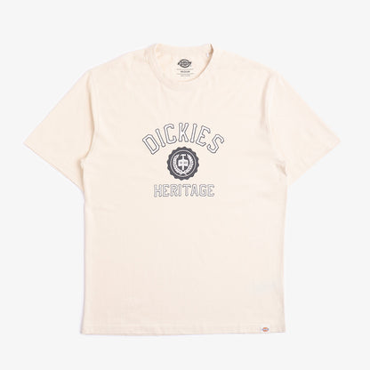 Dickies Oxford T-Shirt, Whitecap Grey, Detail Shot 1