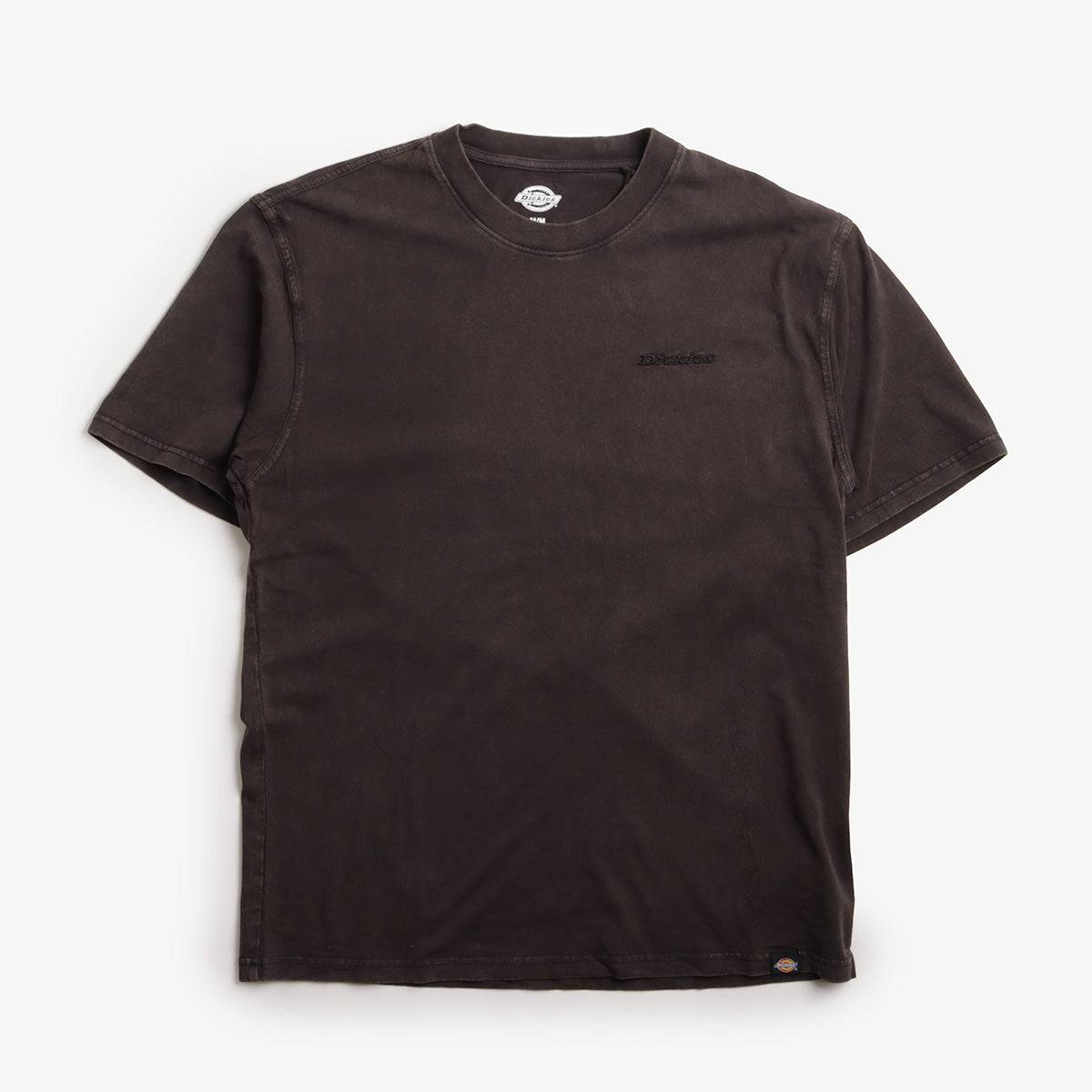 Dickies Plentywood T-Shirt, Acid Wash Black, Detail Shot 1